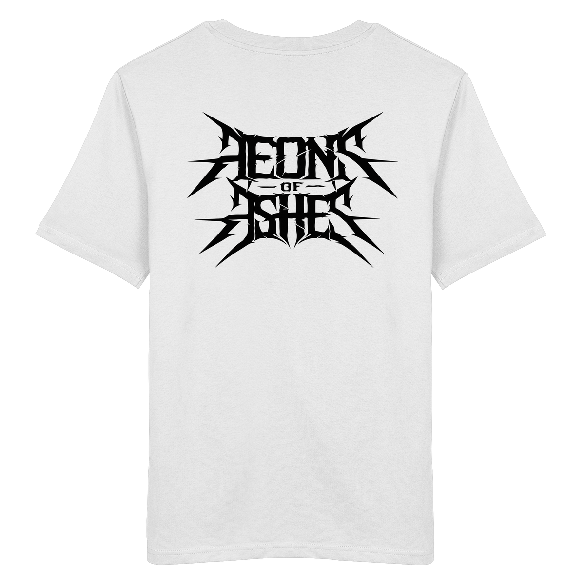 AoA Black on White - Organic Shirt