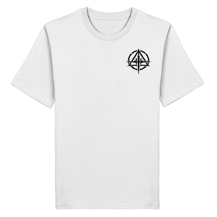 AoA Black on White - Organic Shirt