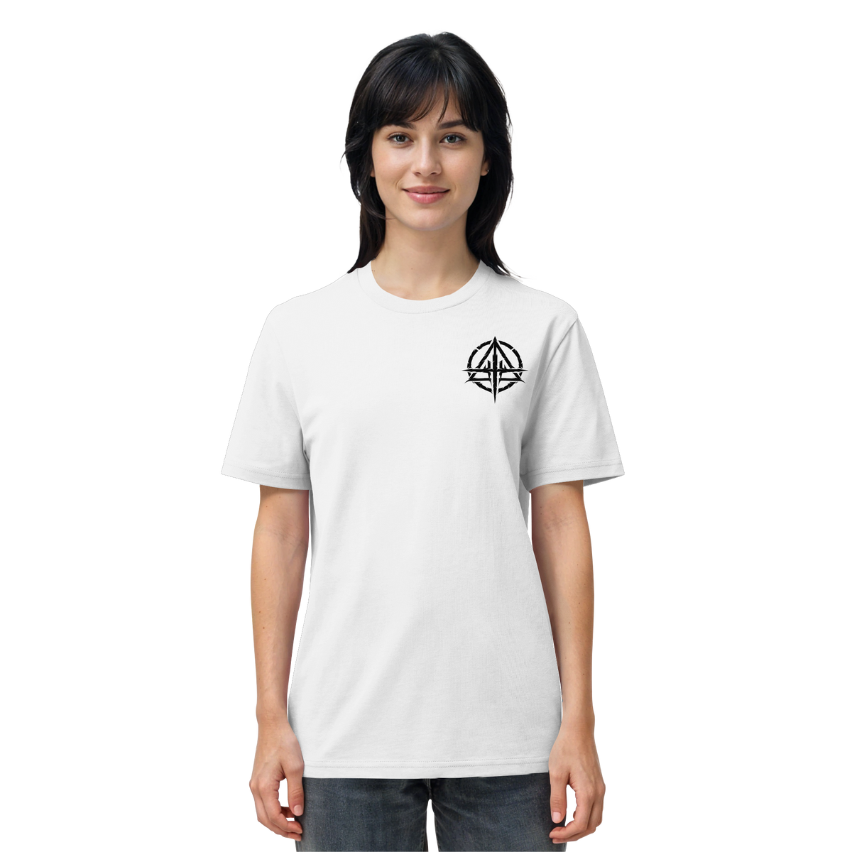 AoA Black on White - Organic Shirt